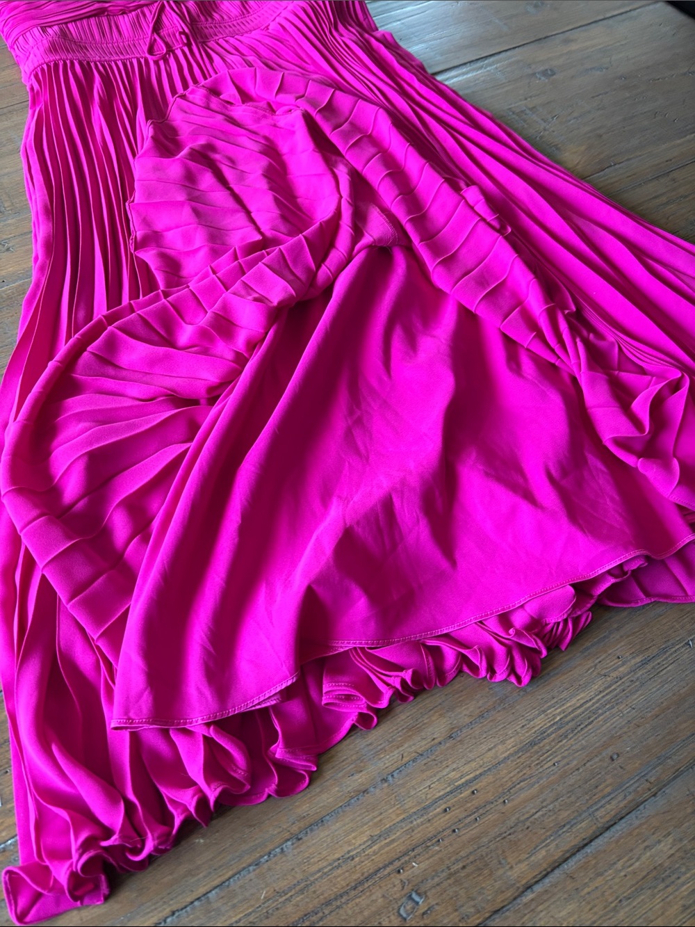 Alex Marie size 14 hot pink dress - Picture 9 of 16